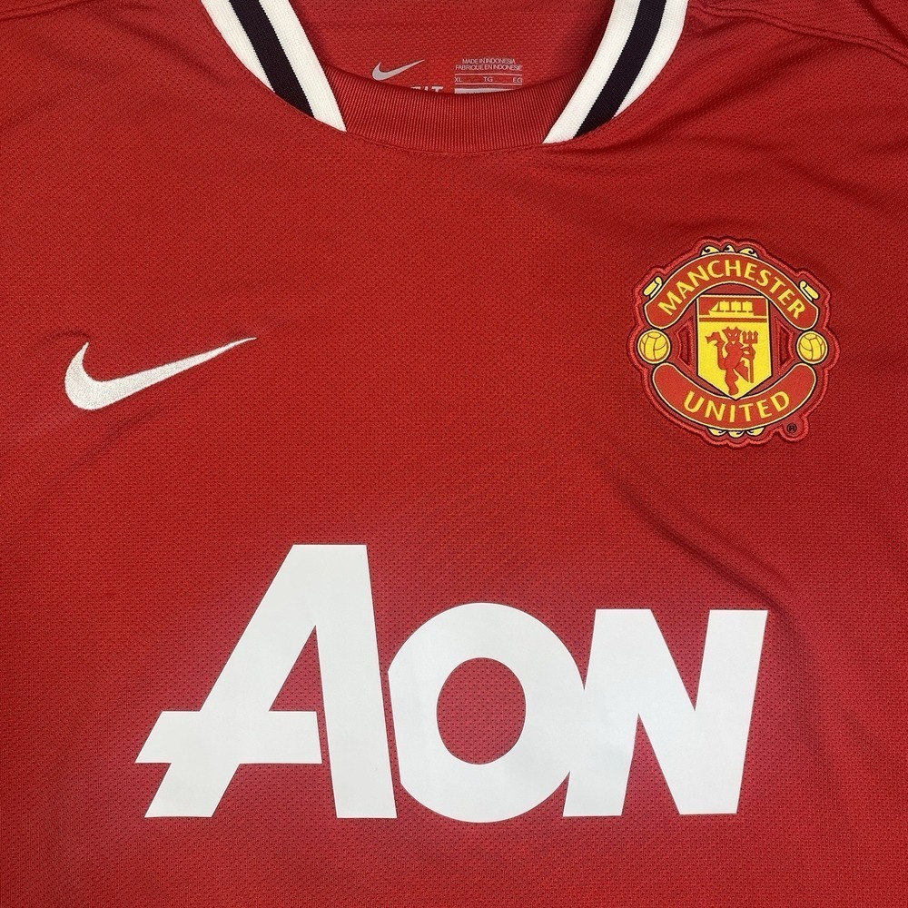 NIKE MAN MANCHESTER UNITED EUROPA 2012 CHICHARITO XL ORIGINAL JERSEY SHIRT NWTS - Picture 3 of 14
